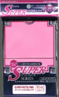 KMC Card Barrier - Super Series - Pastel Pink (80-Pack)