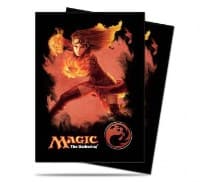 Mana 4 Planeswalker - Chandra Standard Deck Protectors for Magic (80-Pack)