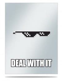 Memes: Deal With It Standard Sleeve Covers (50-Pack)
