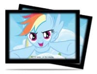 My Little Pony Deck Protector Sleeves - Rainbow Dash (65-Pack)