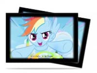 My Little Pony Small Size Deck Protector Sleeves - Rainbow Dash (60-Pack)