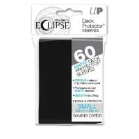 PRO-Matte Eclipse Small Deck Protector Sleeves - Black (60-Pack)