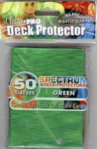 Spectrum Standard Deck Protectors - Green (50-Pack)