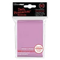 Standard Deck Protectors - Pink (50-Pack)