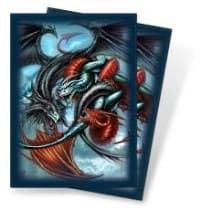 Trinity Dragon Multi Standard Deck Protectors by Monte Moore (50-Pack)