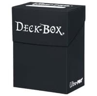 Solid Color Deck Box - Black