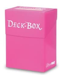 Solid Color Deck Box - Bright Pink