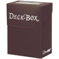 Solid Color Deck Box - Brown