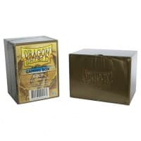 Dragon Shield Gaming Box - Gold (Holds 75+)
