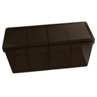 Dragon Shield Storage Box with 4 compartments - Brown (Holds 200+)