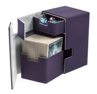 Flip 'n' Tray Deck Case XenoSkin - Purple (Holds 100+)