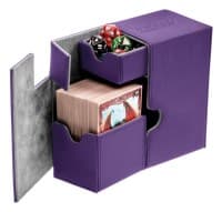 Flip 'n' Tray Deck Case XenoSkin - Purple (Holds 80+)