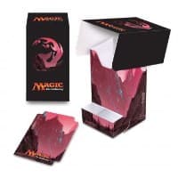 Mana 5 - Mountain Full-View Deck Box with Tray for Magic: The Gathering