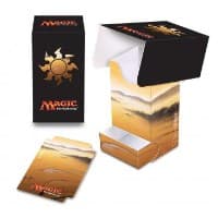 Mana 5 - Plains Full-View Deck Box with Tray for Magic: The Gathering
