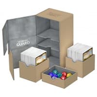 Twin Flip 'n' Tray Deck Case - Sand (Holds 200+)