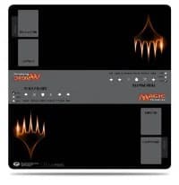 2-Player 24" x 24" Battlefield Playmat for Magic (Planeswalker symbol)