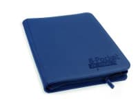 Binder - 8-Pocket ZipFolio XenoSkin - Dark Blue