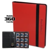 Pro-Folio 9-Pocket LX Album - Red