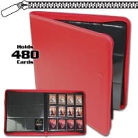 Z-Folio 12-Pocket LX Album - Red