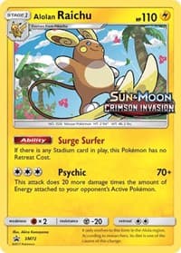 Alolan Raichu - SM72 (Prerelease)