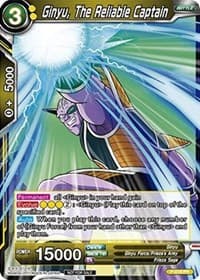 Ginyu, The Reliable Captain (Foil Version)