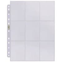 Ultra Pro Platinum Hologram Standard 9-Pocket Pages - 11-Holes (100-Pack)