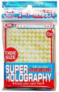 KMC Card Barrier - Super Holography - Gold (60-Pack)