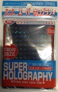 KMC Card Barrier - Super Holography - Black (60-Pack)