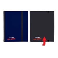 Flip PRO-Binder 4-Pocket Side-loading - Blue and Black