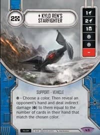 Kylo Ren's Starfighter (Card Only)