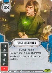 Force Meditation (Card Only)