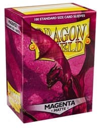 Dragon Shield Matte Sleeves - Magenta (100-Pack)