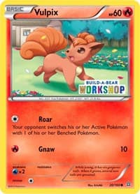 Vulpix - 20/160 (Build-A-Bear Workshop Exclusive)