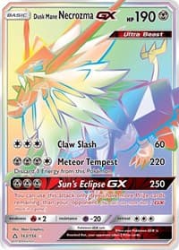 Dusk Mane Necrozma GX (Secret Rare)