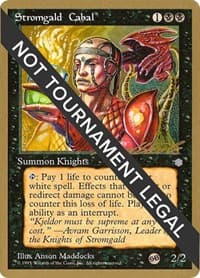 Stromgald Cabal - 1996 Leon Lindback (ICE) (SB)