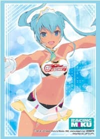 Bushiroad Sleeve Collection HG Vol.1005: Vocaloid - Hatsune Miku Racing Ver.2015 "Cheering" (60-Pack)