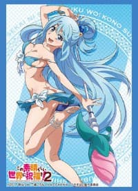 Bushiroad Sleeve Collection HG Vol.1235: KonoSuba 2 - Aqua (60-Pack)