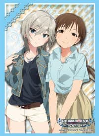 Bushiroad Sleeve Collection HG Vol.919: The IDOLM@STER - Anastasia & Minami Nitta (60-Pack)