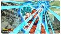 Super Saiyan Blue Son Goku Playmat with Playmat Tube for Dragon Ball Super CCG