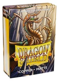 Dragon Shield Matte Japanese Sleeves - Copper (60-Pack)