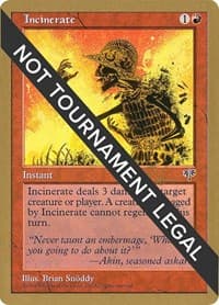Incinerate - 1998 Ben Rubin (MIR)
