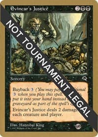 Evincar's Justice - 1999 Jakub Slemr (TMP) (SB)