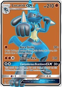 Lucario GX (Full Art)