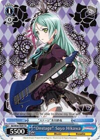 "Onstage" Sayo Hikawa