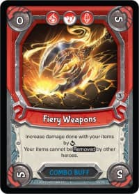 Fiery Weapons (Claimed)