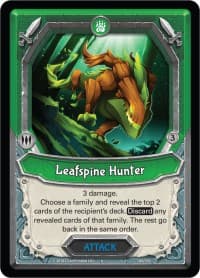 Leafspine Hunter (Unclaimed)
