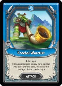Kreebal Warcrier (Claimed)