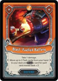 Blast-Fuelled Battery (Claimed)