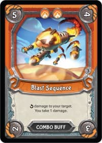 Blast Sequence (Claimed)