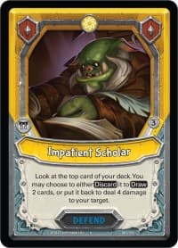 Impatient Scholar (Claimed)